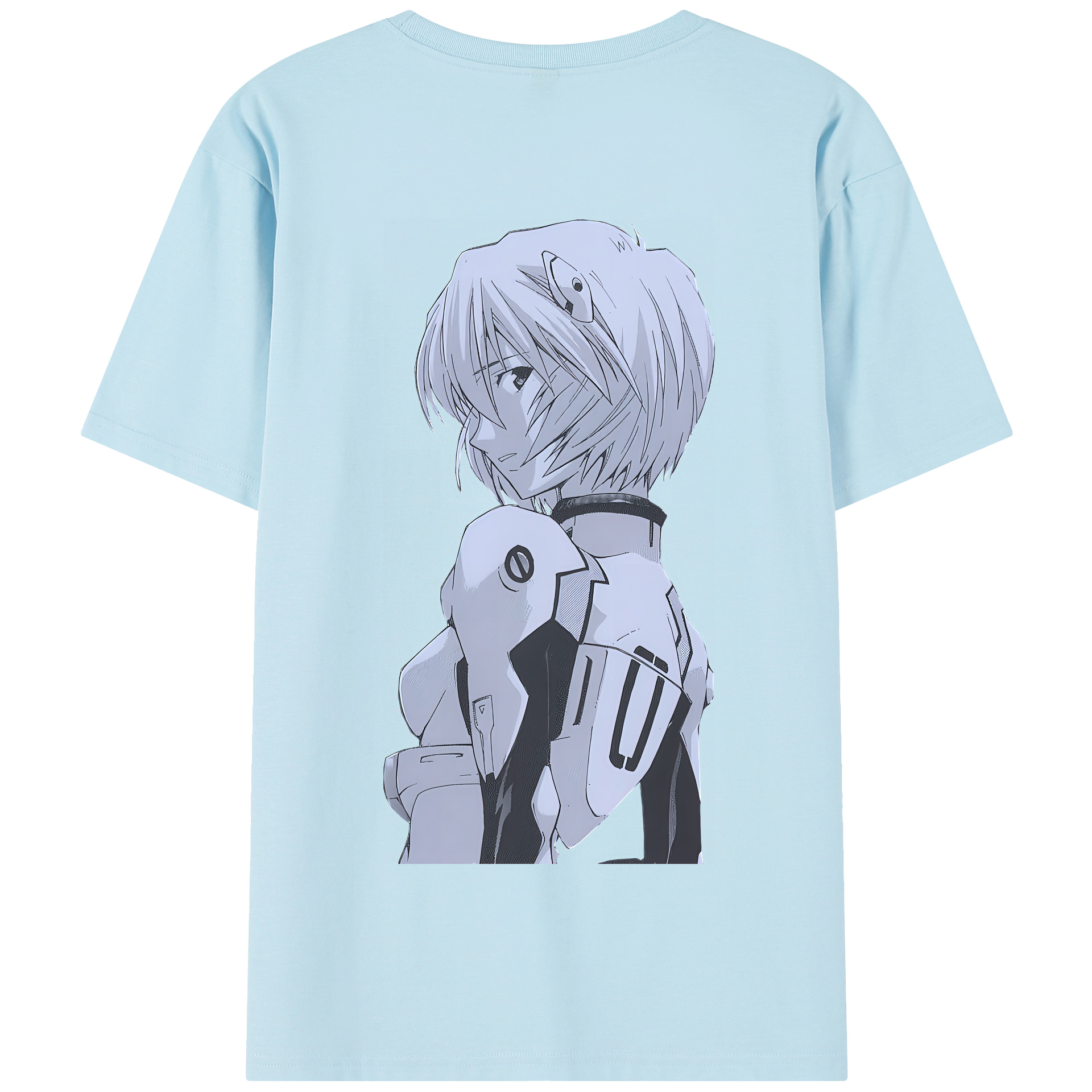 （画像用） EVA 新世紀エヴァンゲリオン 綿100％半袖Tシャツ（背面プリント）